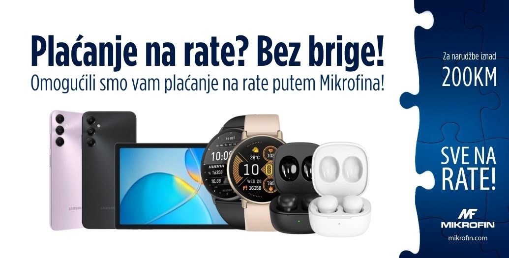 Plaćanje na rate? Bez brige!