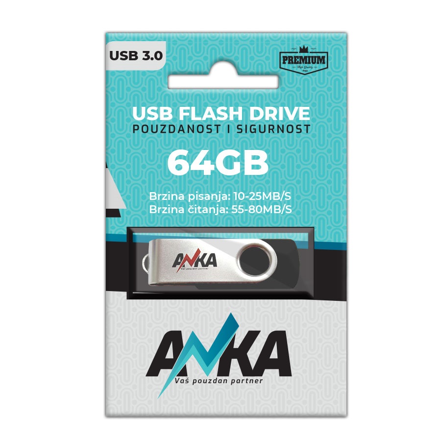 USB-FLASH-DRIVE-METAL-64GB-3-0-WS-10-25MB-S-RS-55-80MB-S-ANKA