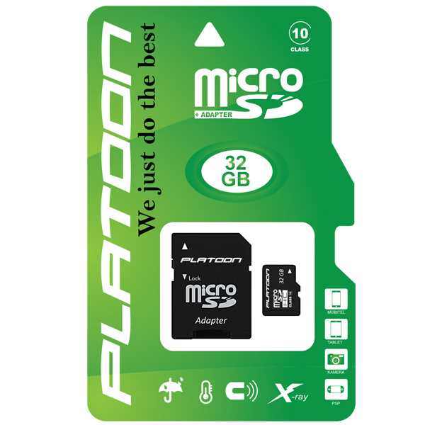 PLATOON MEMORI KARTICA MICRO SD 32GB