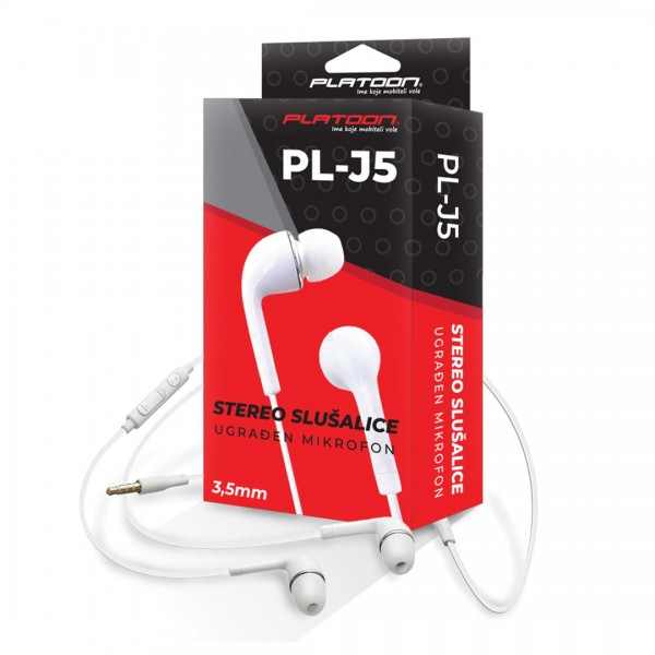PLATOON SLUSALICE ZA MOB. 3,5MM PL-J5