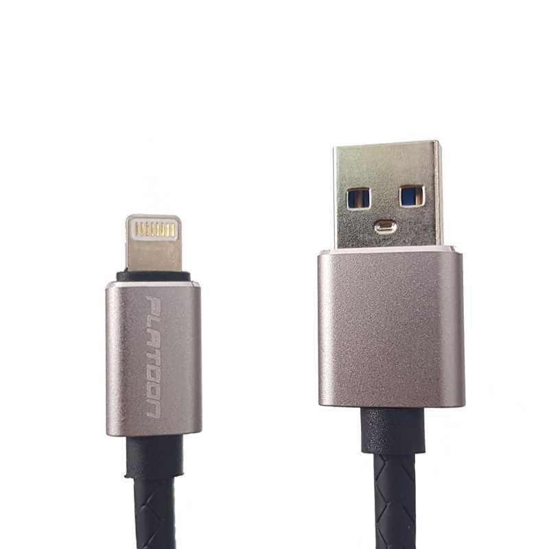 USB KABAL 1M CRNA PL-02 IPHONE 2A PLATOON