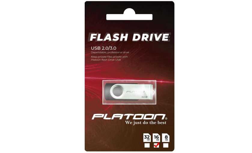 USB FLASH DRIVE 16GB PLATOON