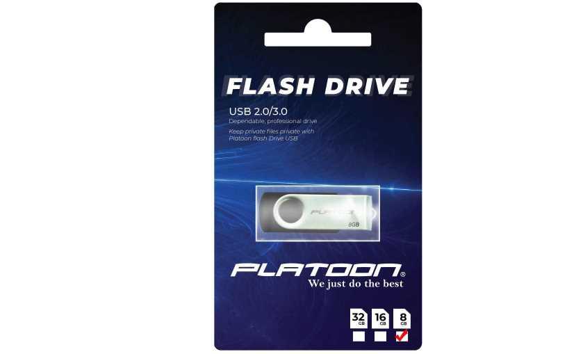 USB FLASH DRIVE 8GB PLATOON