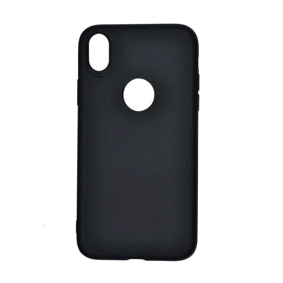 RUBBER XR CRNA SILIKON IPHONE PLATOON