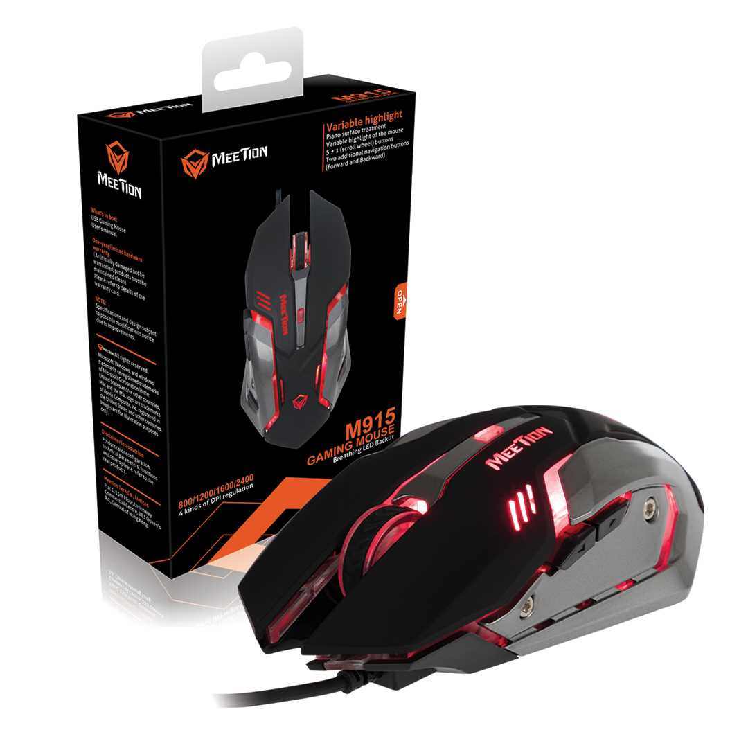 MEETION MT-M915 GAMING MIS CRNI