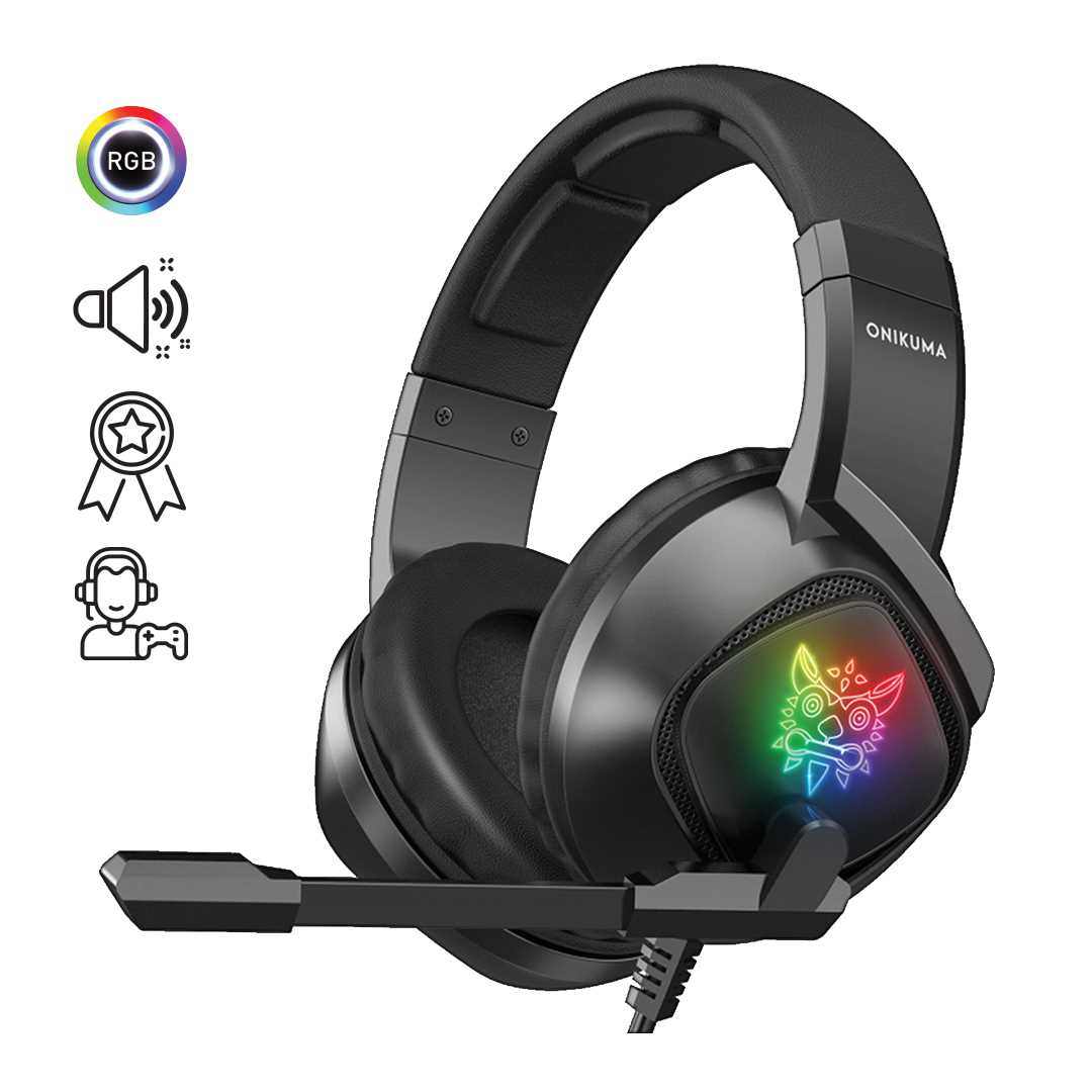 ONIKUMA K19 USB+ 1 X3,5MM SLUSALICE GAMING