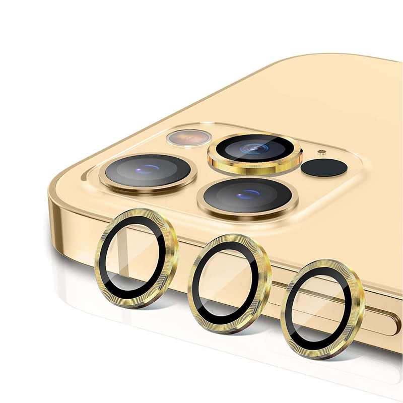 KAMERA STAKLO 11-12 PRO METAL ZLATNA IPHONE