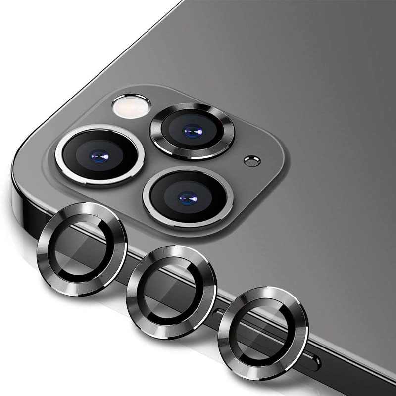 KAMERA STAKLO 12 PRO MAX METAL CRNA IPHONE