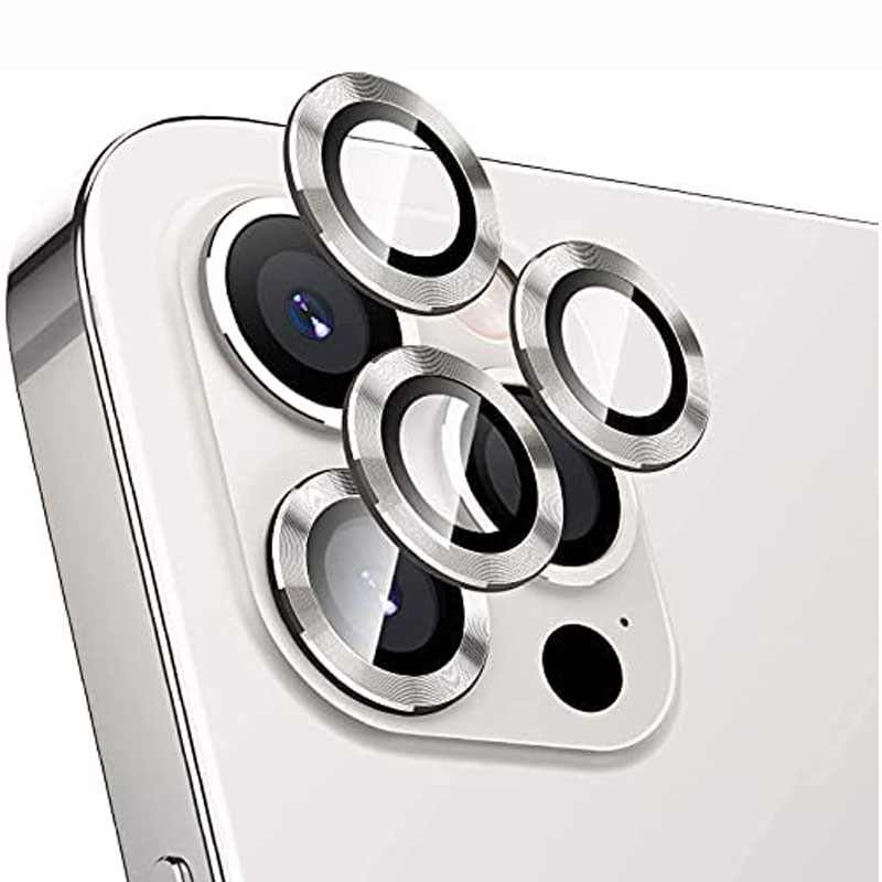 KAMERA STAKLO 13 PRO-13 PRO MAX METAL SREBRENA IPHONE