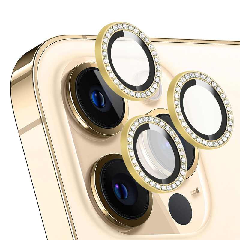 KAMERA STAKLO 11-12 PRO DIAMOND ZLATNA IPHONE