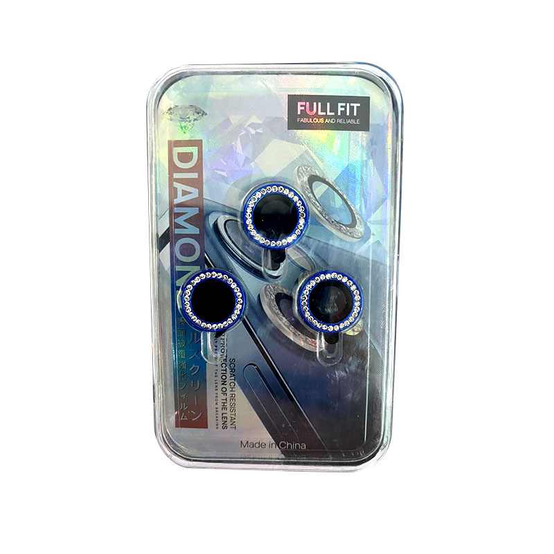 KAMERA STAKLO 11-12 PRO DIAMOND PLAVA IPHONE