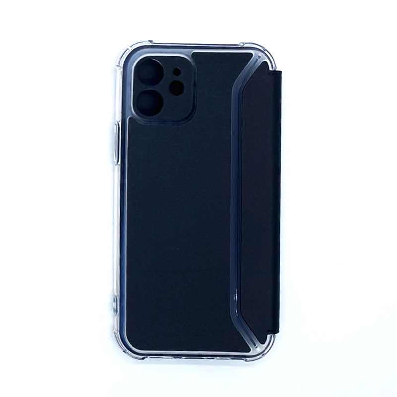 MODERN 12 FLIP CRNA IPHONE FUTROLA
