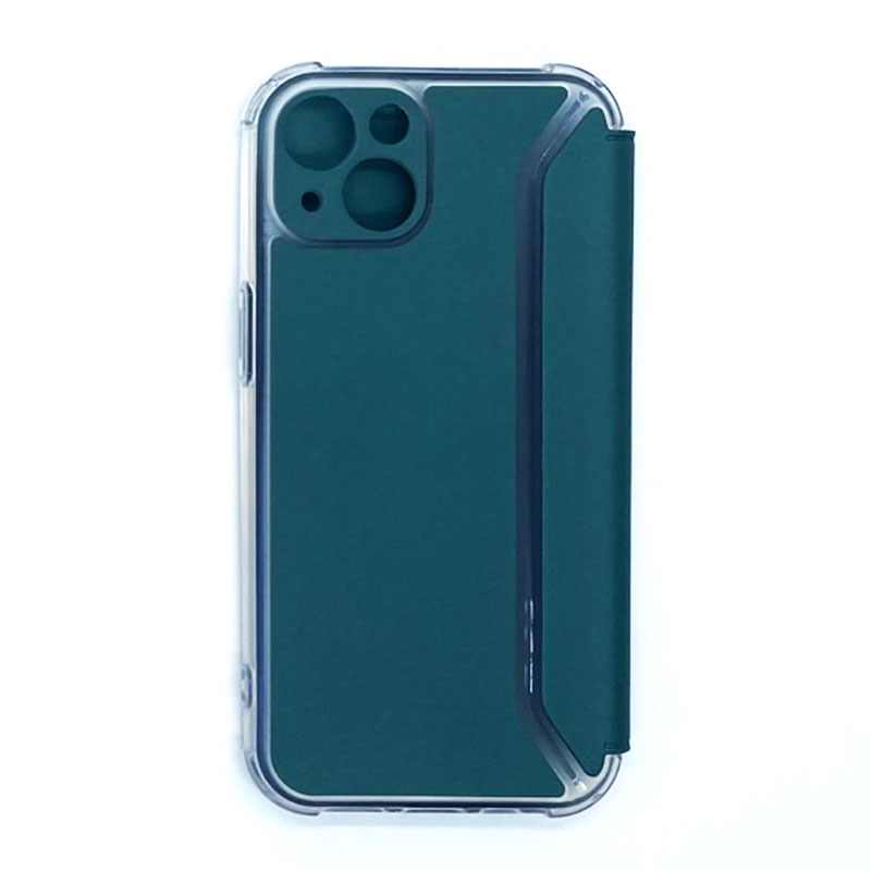 MODERN 13 FLIP TAMNO ZELENA IPHONE FUTROLA