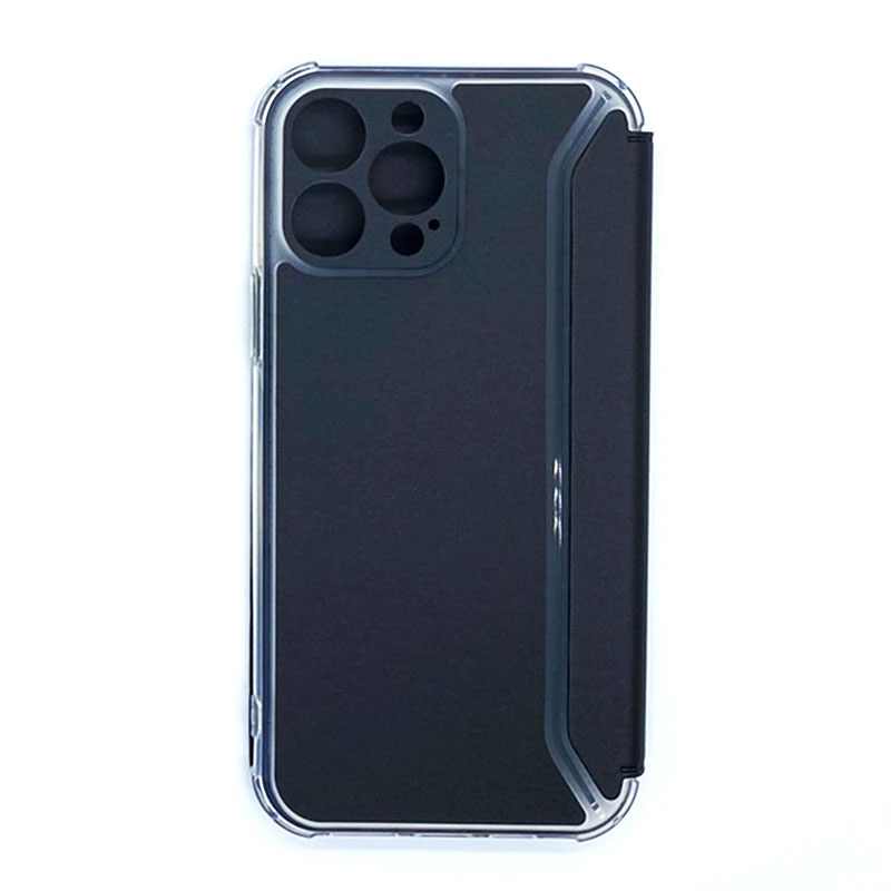 MODERN 13 PRO FLIP CRNA IPHONE FUTROLA