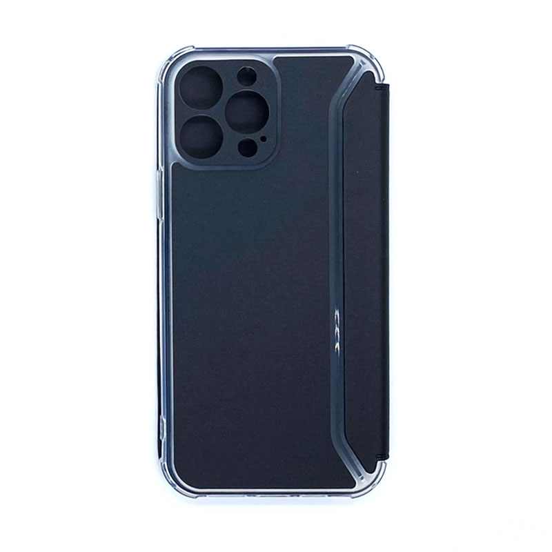 MODERN 13 PRO MAX FLIP CRNA IPHONE FUTROLA