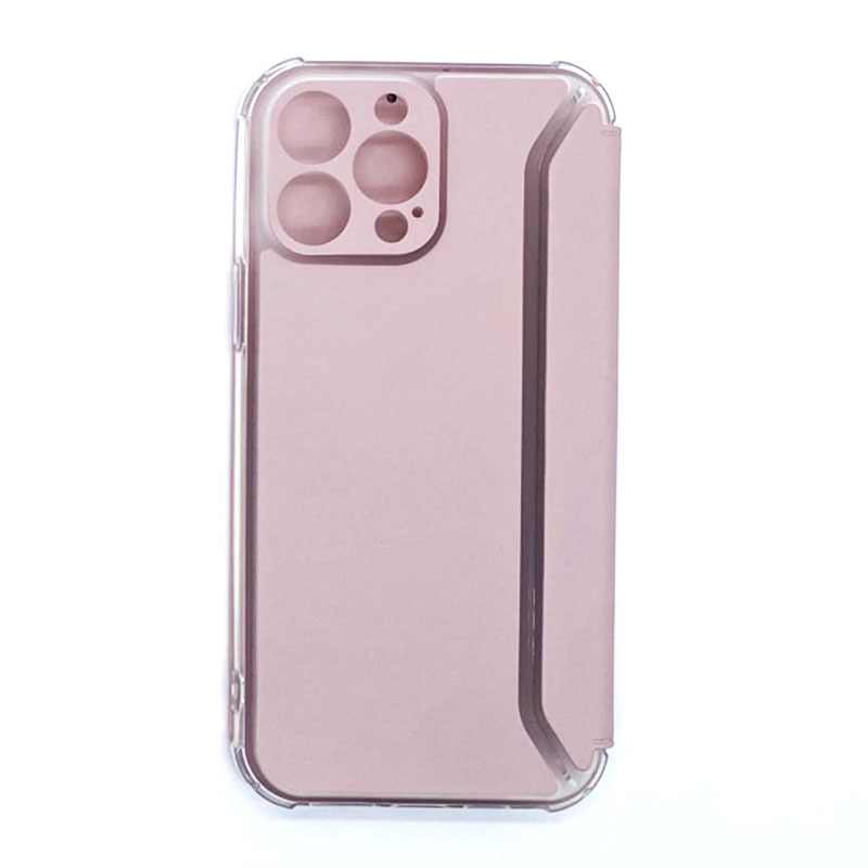 MODERN 13 PRO MAX FLIP BABY ROSE IPHONE FUTROLA