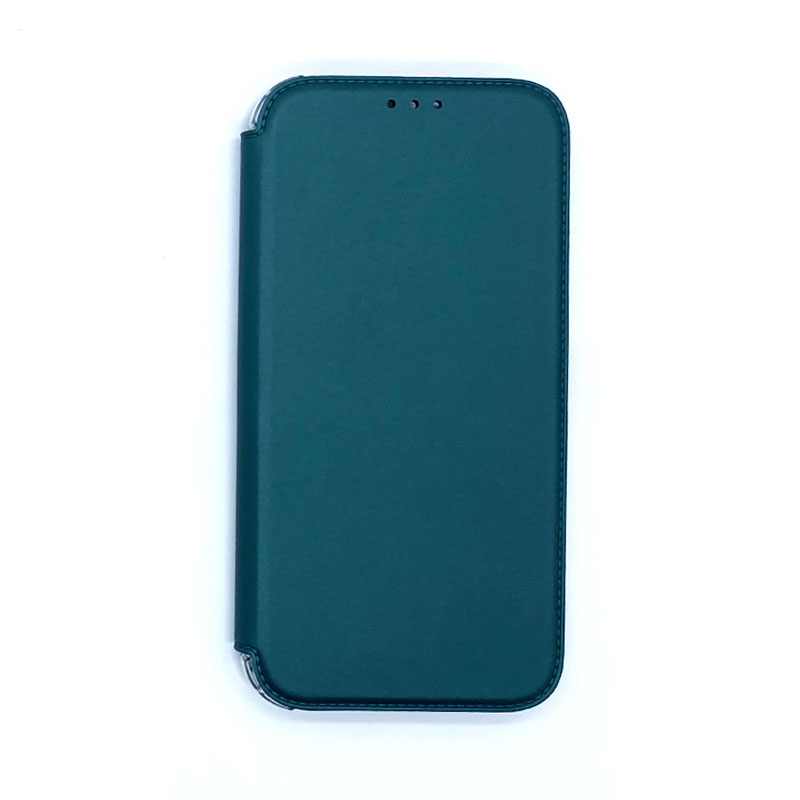 MODERN 13 PRO MAX FLIP TAMNO ZELENA IPHONE FUTROLA