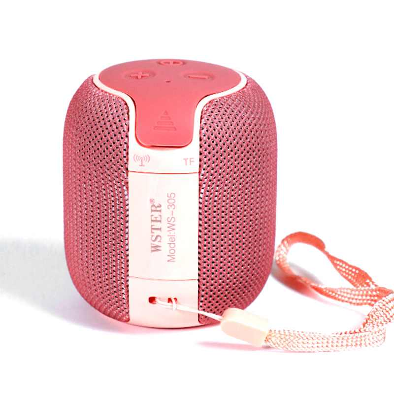 BLUETOOTH SPEAKER WS-305 PINK