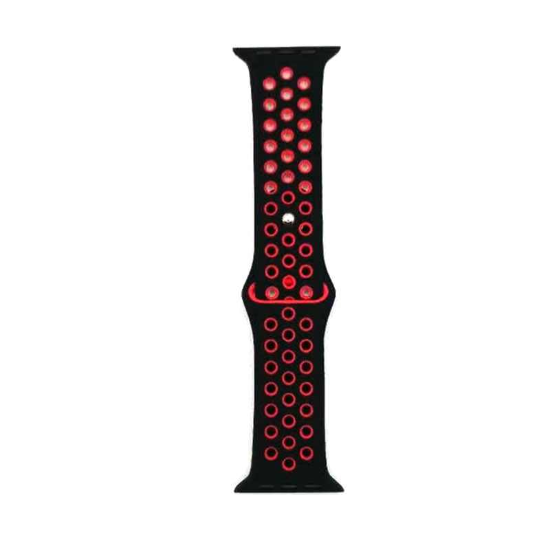 NARUKVICA TWO COLOR CRNA CRVENA #5 38MM