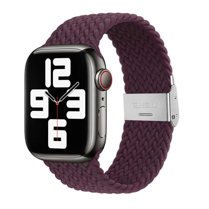 NARUKVICA PLETNENA DARK CHERRY #39 42MM