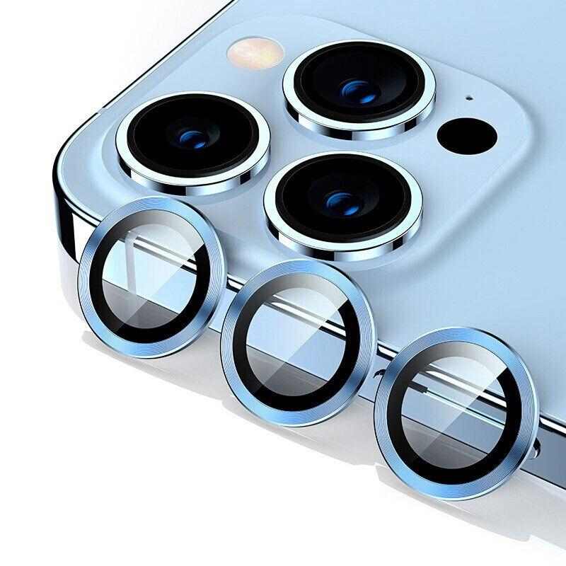 KAMERA STAKLO 14-14 MAX METAL SVJETLO PLAVA IPHONE