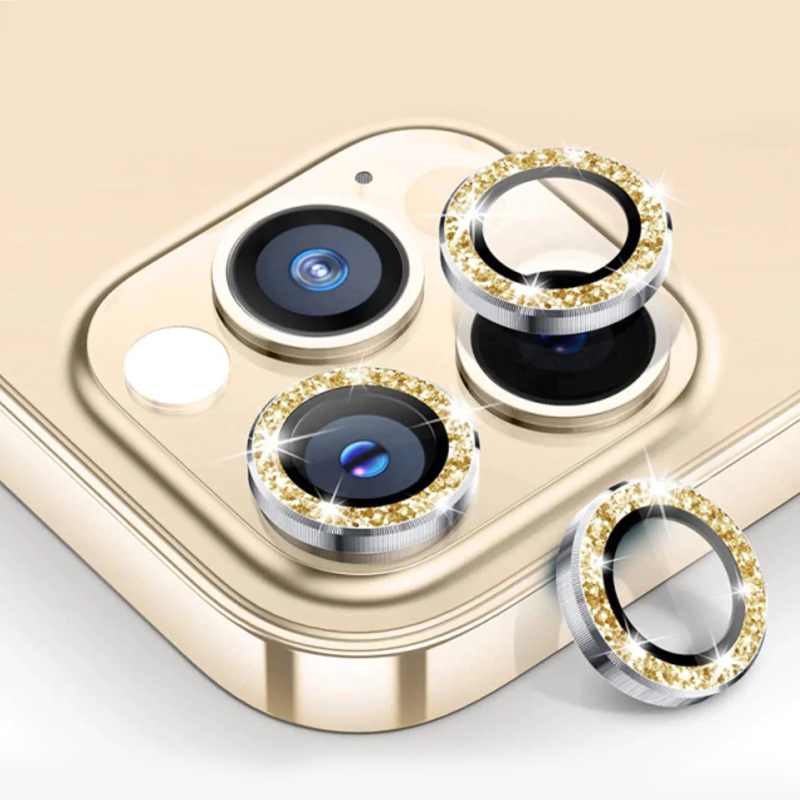 KAMERA STAKLO 13-13 MINI DIAMOND ZLATNA IPHONE