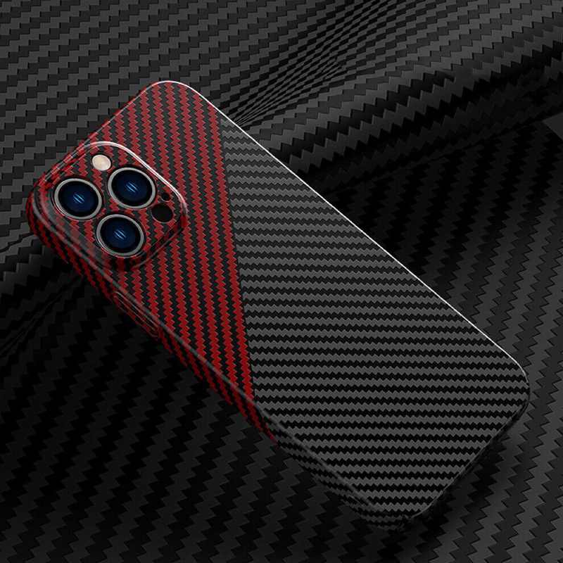 CARBON 14 PRO CRNI-CRVENI SILIKON IPHONE
