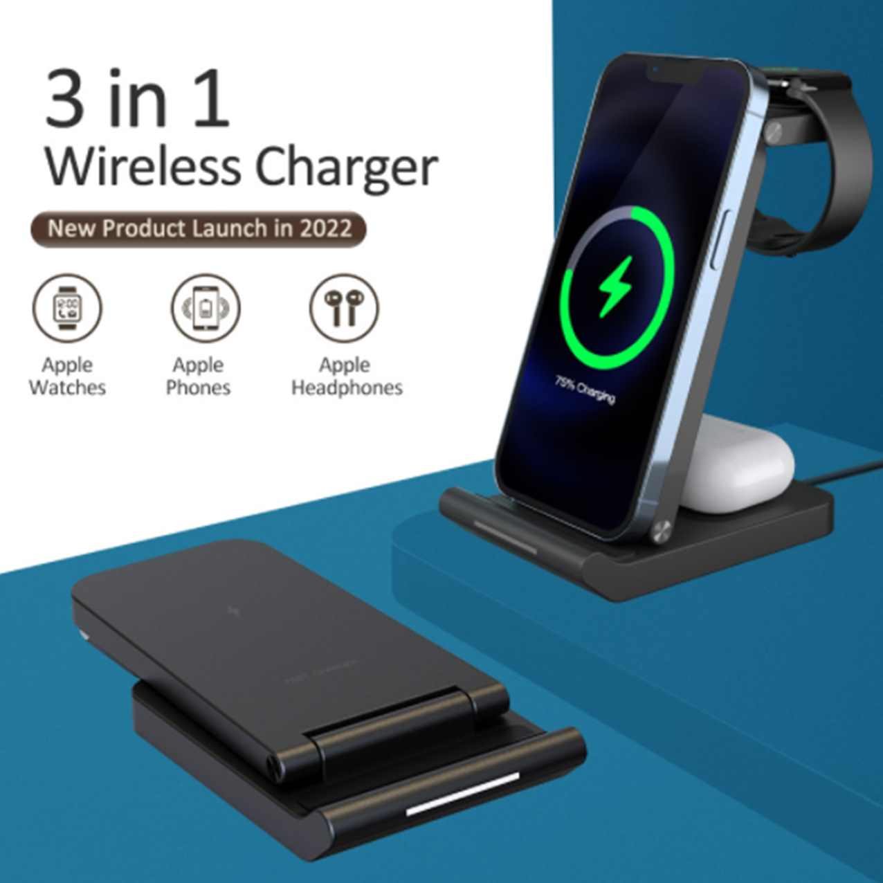 DRZAC SA WIRELESS PUNJENJEM 3U1