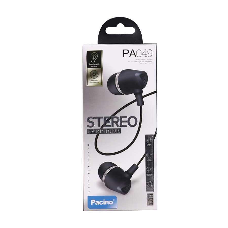 PACINO SLUSALICE 3,5MM PA049 CRNA