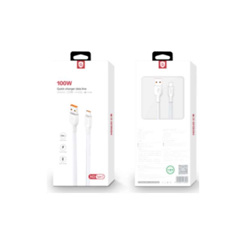USB DATA KABAL 100W 1M H3 TYPE-C HUGUO
