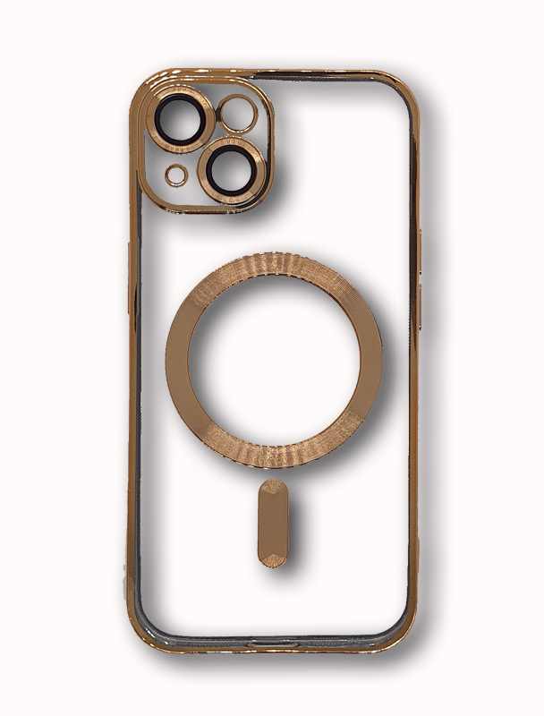 MAGSAFE SILIKON IPHONE 14 ZLATNA SA ZASTITOM KAMERE