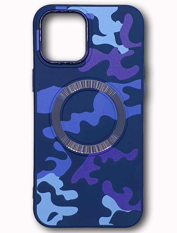 CAMO 12 PRO MAX SILIKON IPHONE TAMNO PLAVA #4