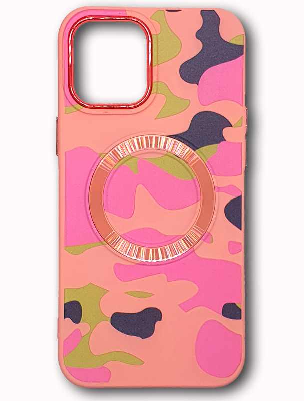 CAMO 12 PRO MAX SILIKON IPHONE PINK #8