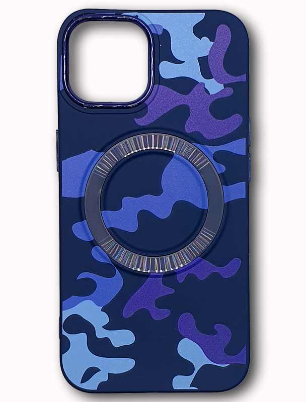 CAMO 13 SILIKON IPHONE TAMNO PLAVA #4