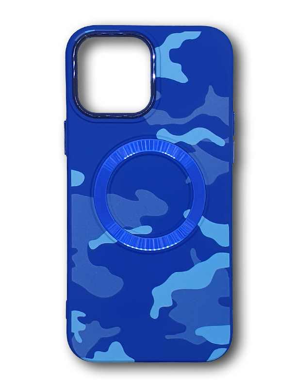 CAMO 13 PRO MAX SILIKON IPHONE PLAVA #1