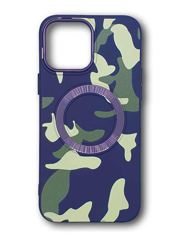 CAMO 13 PRO MAX SILIKON IPHONE PLAVA+ZELENA #6