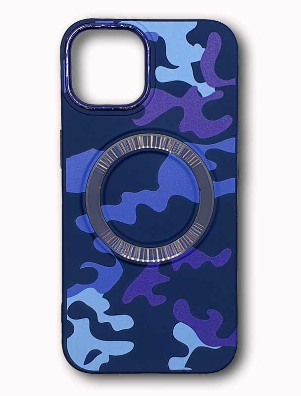 CAMO 14 SILIKON IPHONE TAMNO PLAVA #4