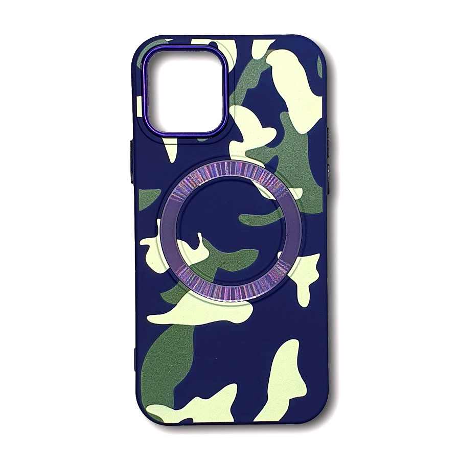 CAMO 14 SILIKON IPHONE PLAVA+ZELENA #6