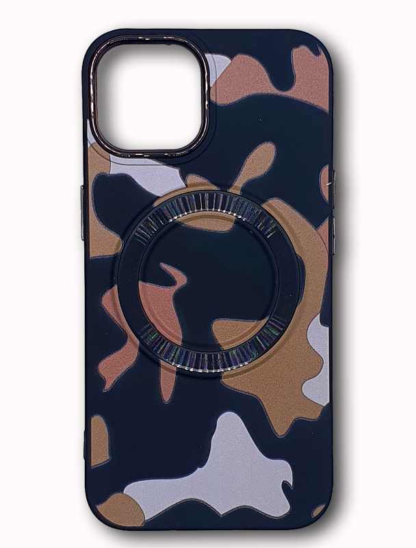 CAMO 14 SILIKON IPHONE ZELENA+SMEDJA #10