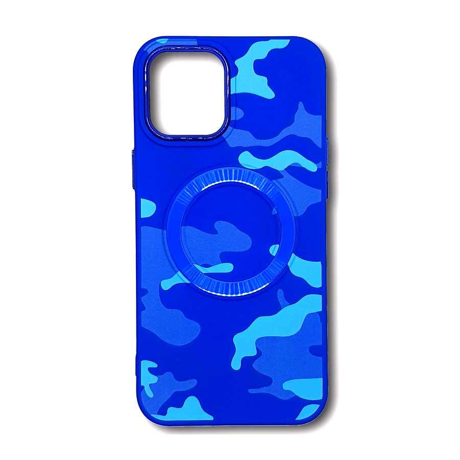 CAMO 14 PRO MAX SILIKON IPHONE PLAVA #1