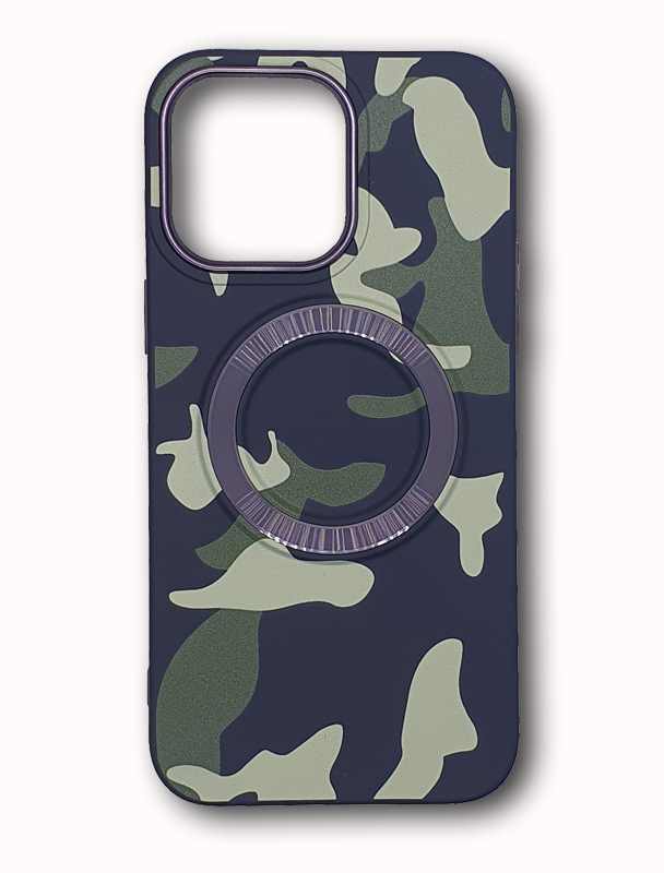 CAMO 14 PRO MAX SILIKON IPHONE PLAVA+ZELENA #6