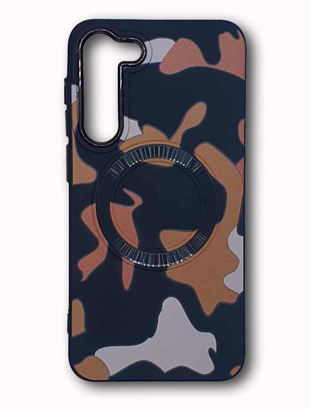 CAMO S23+ SILIKON SAMSUNG ZELENA+SMEDJA #10