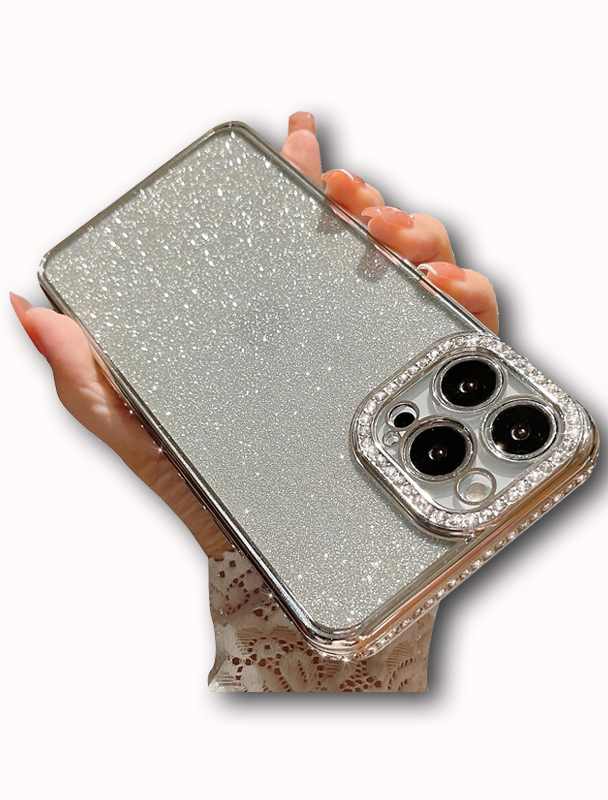 SHINING CIRKON 13 PRO SILIKON IPHONE SREBRENA
