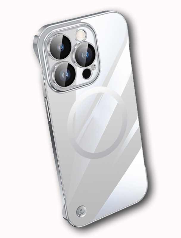 FRAMELESS 13 PRO SILVER IPHONE FUTROLA