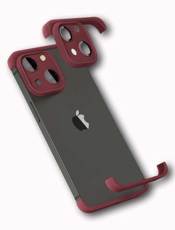 LENS PROTECTOR IPHONE 13 BORDO SILIKONSKA ZASTITA