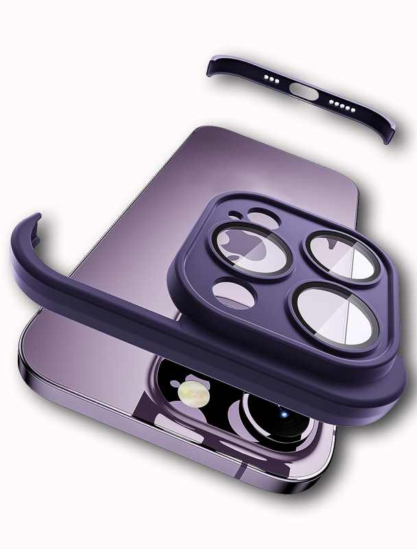 LENS PROTECTOR IPHONE 14 PRO MAX LJUBICASTA SILIKONSKA ZASTITA