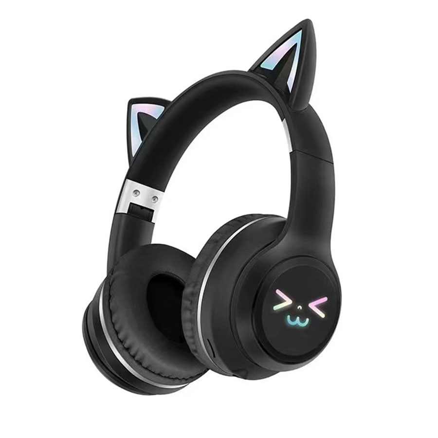 CAT EAR SLUSALICE BLUETOOTH HZ-BT612 CRNA
