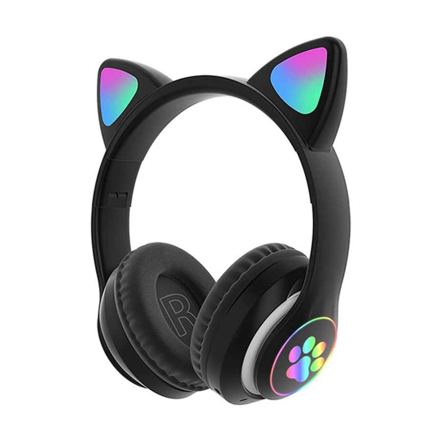 CAT EAR SLUSALICE BLUETOOTH STN-28 CRNA
