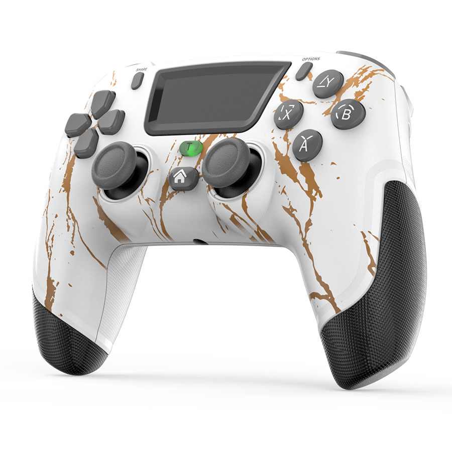 BEZICNI KONTROLER P06 ZA PLAYSTATION 4 BIJELI+CRNI DUBLESHOCK 4