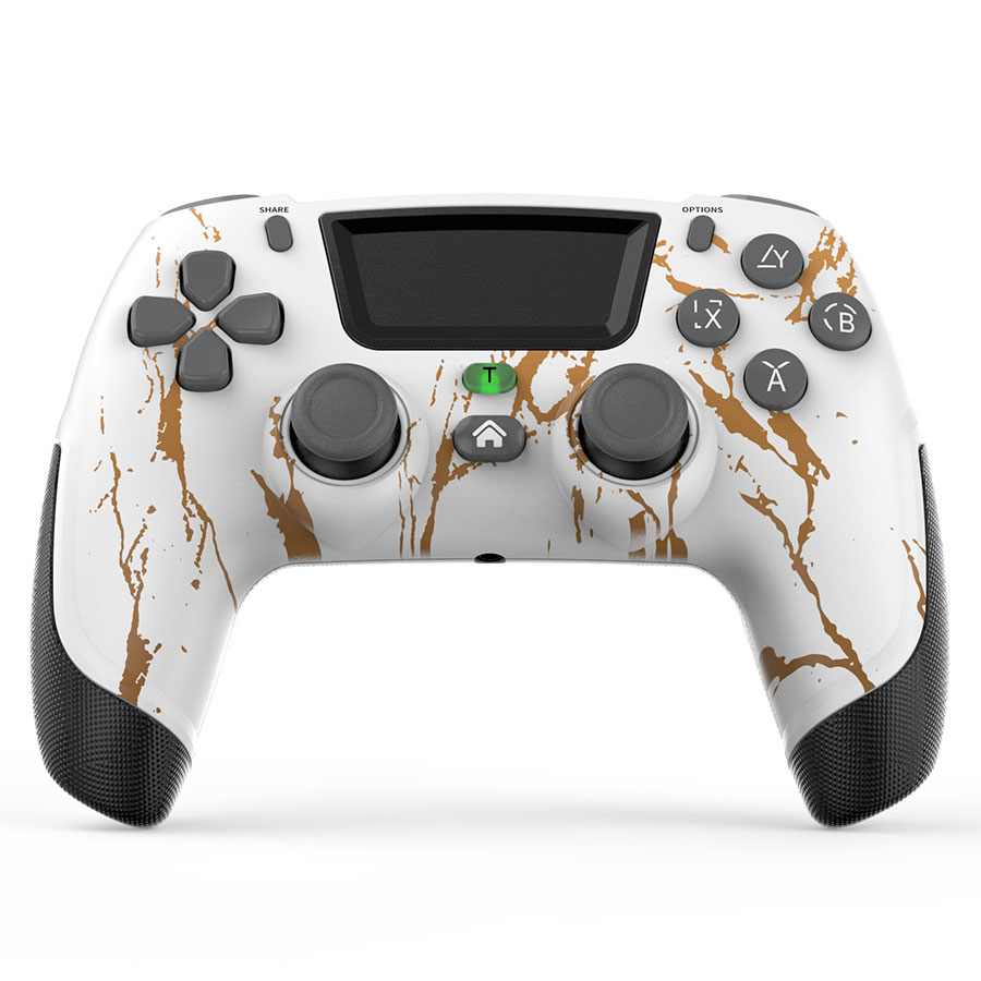 BEZICNI KONTROLER P06 ZA PLAYSTATION 4 BIJELI+CRNI DUBLESHOCK 4
